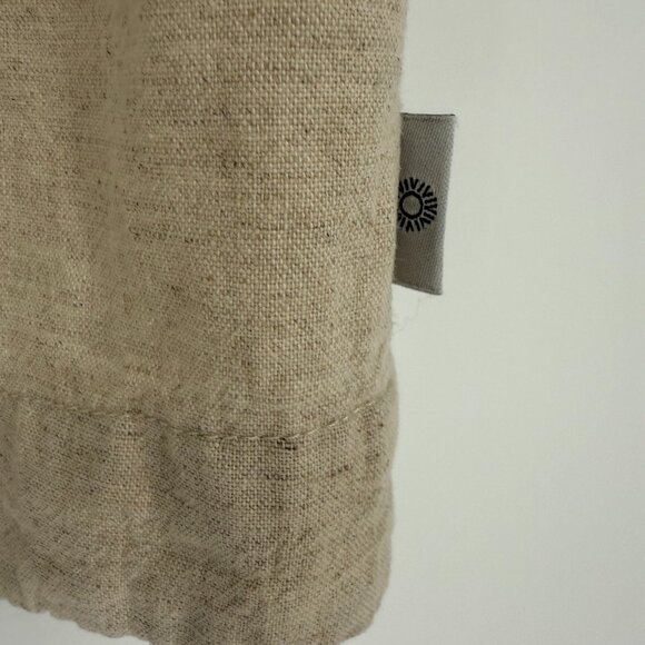 Rhythm Classic Shirt Dress in Oat Size‎ Sm EUC Minimalist Basic Clean - Picture 8 of 11